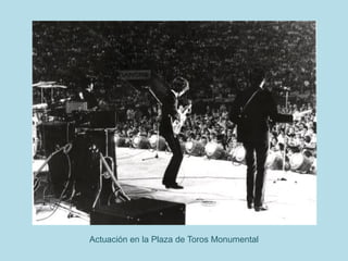 Actuación en la Plaza de Toros Monumental
 