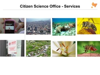 Citizen Science Office - Services
 