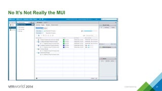 CONFIDENTIAL 27
No It’s Not Really the MUI
 