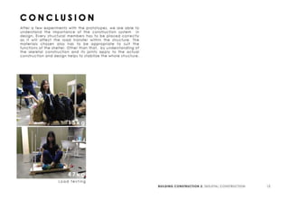 Building Construction 2: Skeletal Structure - Bus Shelter