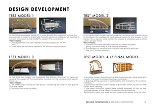 Building Construction 2: Skeletal Structure - Bus Shelter