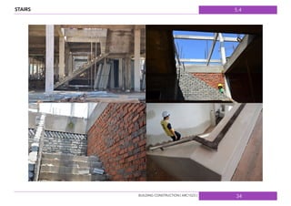 5.4
34
STAIRS
BUILDING CONSTRUCTION [ ARC1523 ]
 