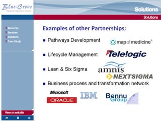 Examples of other Partnerships:
 