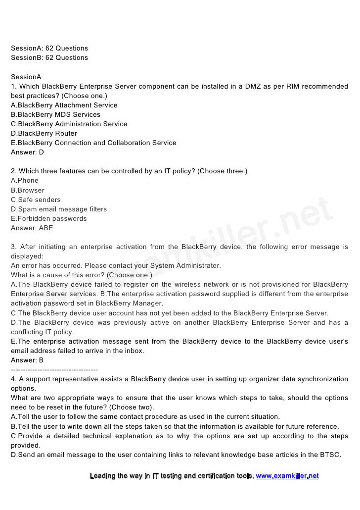 ADX-211 Vorbereitungsfragen