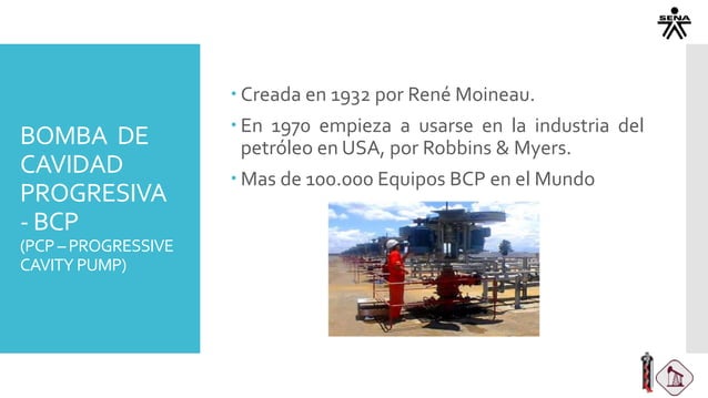 Bombas de Cavidad Progresiva (BCP) - Sistema de recuperación de