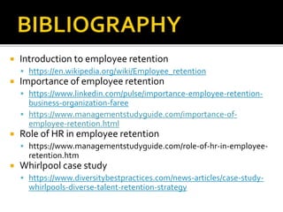 employee retention | PPT