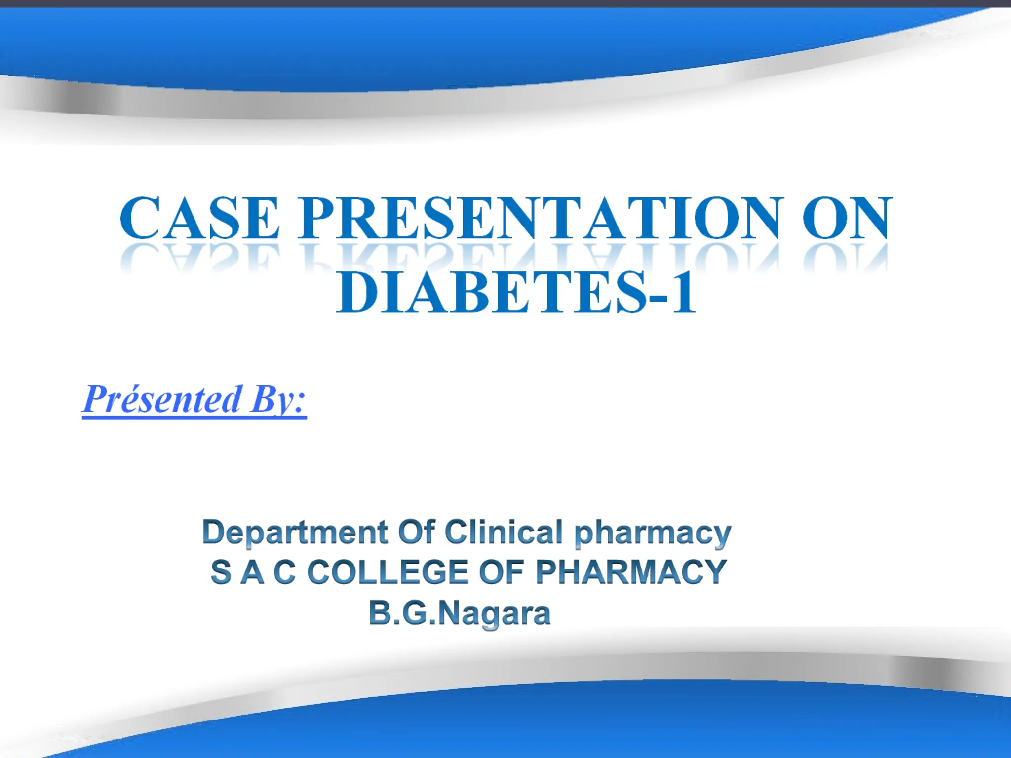 B CP 2 Diabetes mellitus 1 power point presentation | PPT