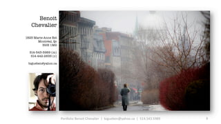 Benoit Chevalier Portfolio photo