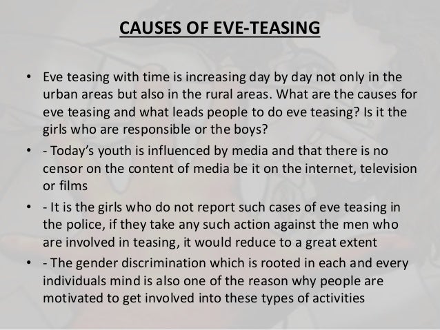 eve-teasing