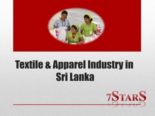 Textile & Apparel Industry in
Sri Lanka
 