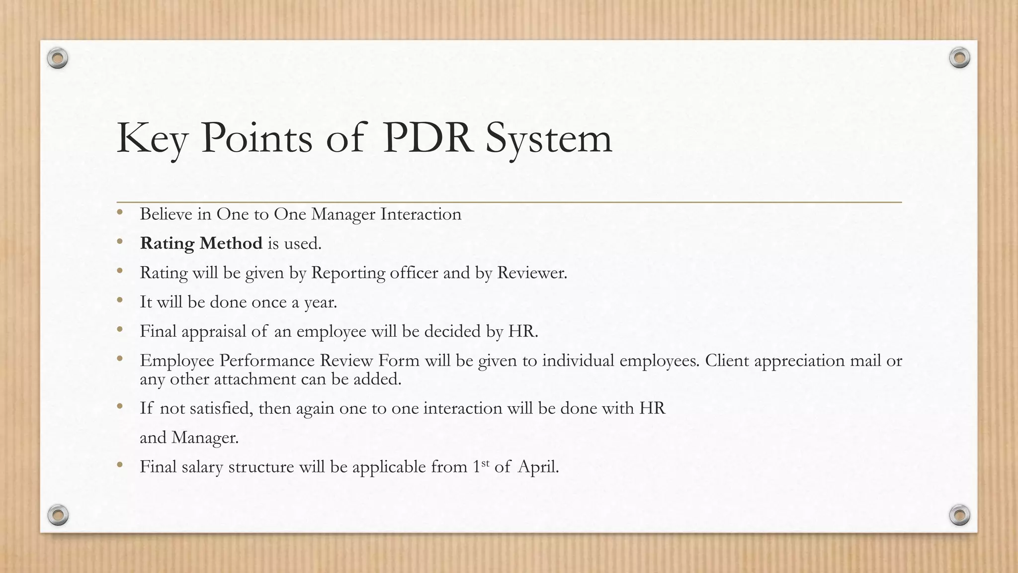 PDR-180 & 360 DEGREE | PPTX