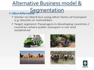 Alternative Business model &
Segmentation
 