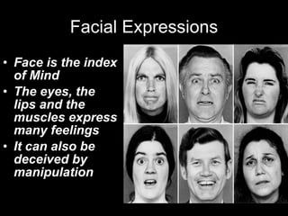 Non Verbal communication and use of body language expression | PPS