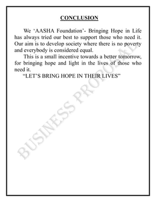 Encouraging innovative project proposals from prospective NGO’s       Our values:<br />Dedication to our mission