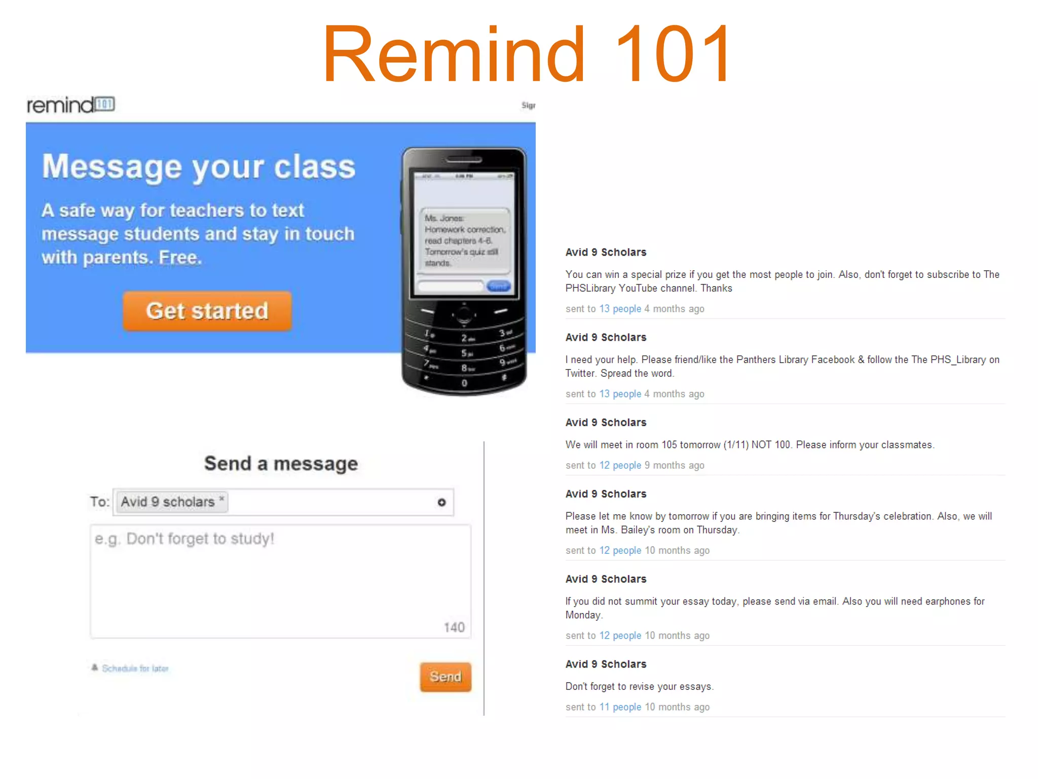 Remind 101
 