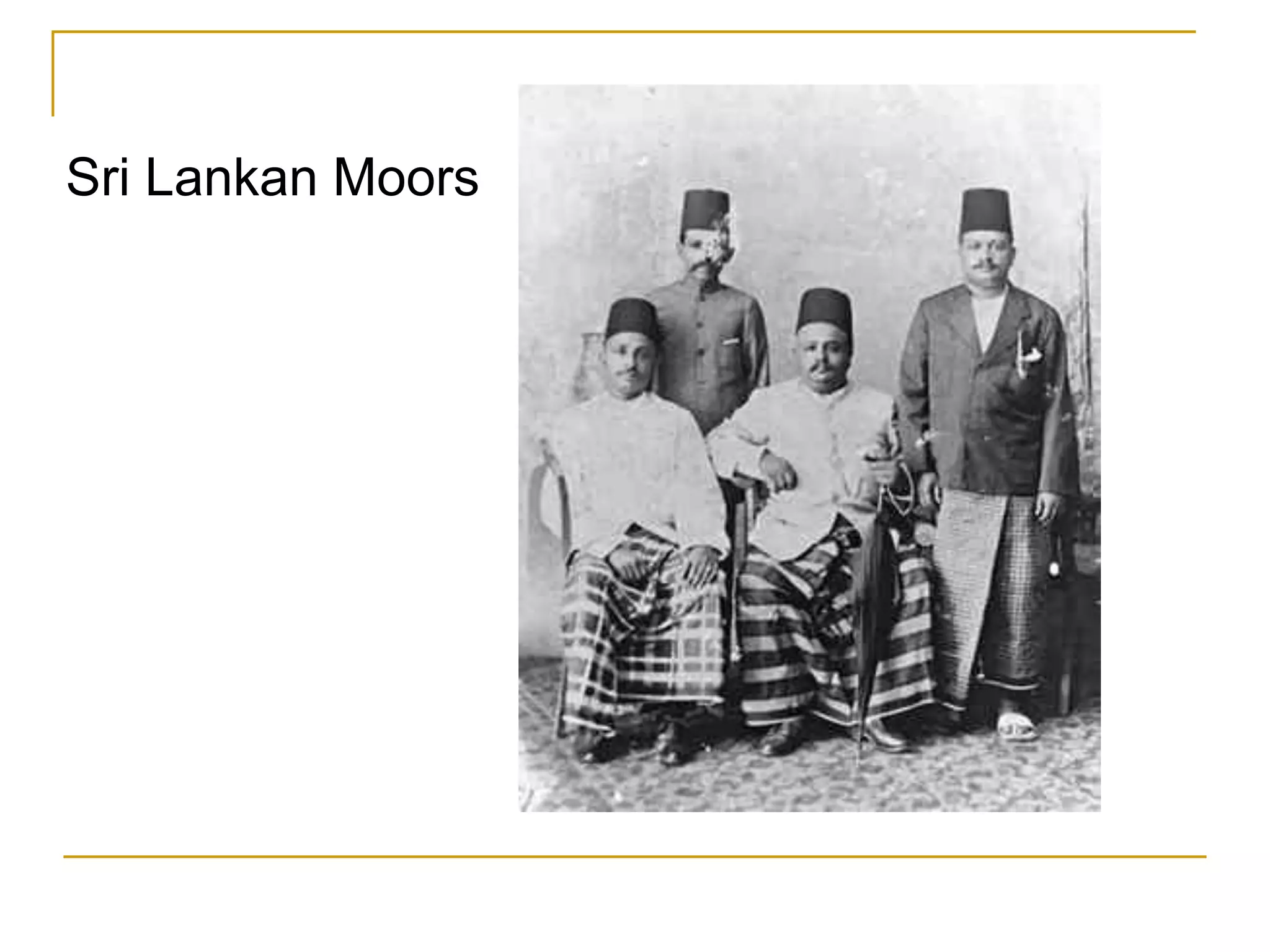 Sri Lankan Moors
 