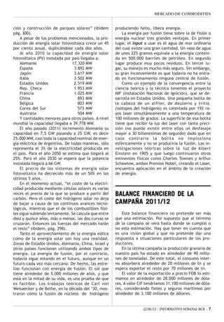 MERCADO DE COMMODITIES


ción y construcción de parques solares” (ibídem       produciendo helio, libera energía.
pág. 300...