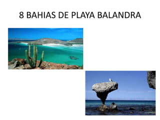 8 BAHIAS DE PLAYA BALANDRA