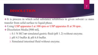 Dissolution Type Ii BIOPHARMACEUTICAL CLASSIFICATION SYSTEM (BCS) | PPTX