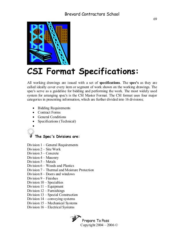 bcs day two exam master format divisions