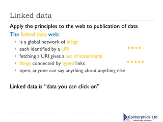 Introduction to linked data and the semantic web | PPT