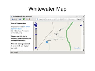 Whitewater Map
 