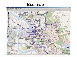 Bus map
 