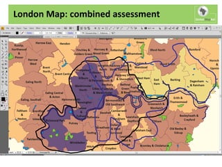 London Map: combined assessment
 