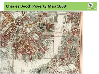 Charles Booth Poverty Map 1889
 