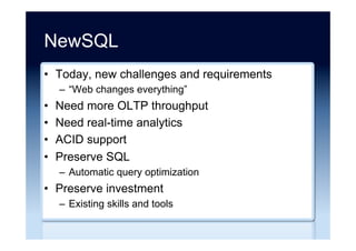But ...
In an often-cited post on polyglot
persistence, Martin Fowler sketches a web
application for a hypothetical retailer that
uses each of Riak, Neo4j, MongoDB,
Cassandra, and an RDBMS for distinct
data sets. It’s not hard to imagine his
retailer’s DevOps engineers quitting in
droves.
-- Stephen Pimentel
Source: “Polyglot Persistence or Multiple Data Models?” Stephen Pimentel (28 October 2013)
 