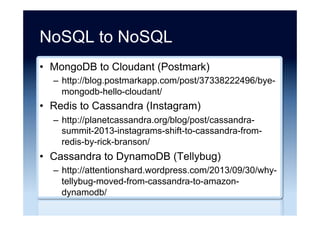 Free training
•  Neo4j
–  https://neo4j.com/graphacademy/
•  OrientDB
–  http://orientdb.com/getting-started/
 