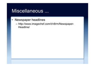 NoSQL to NoSQL ...
•  MongoDB to Cloudant (Postmark)
–  http://blog.postmarkapp.com/post/37338222496/bye-
mongodb-hello-cloudant/
•  MongoDB to Cloudant (IBM)
–  http://blog.ibmjstart.net/2015/08/05/porting-from-
mongodb-to-cloudant-differences-in-design/
•  MongoDB to DynamoDB (Gummicube)
–  https://www.codementor.io/devops/tutorial/handling-
date-and-datetime-in-dynamodb/
 