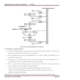 BCS302 DDCO (Digital Design and Computer Organization) - MODULE 5.pptx