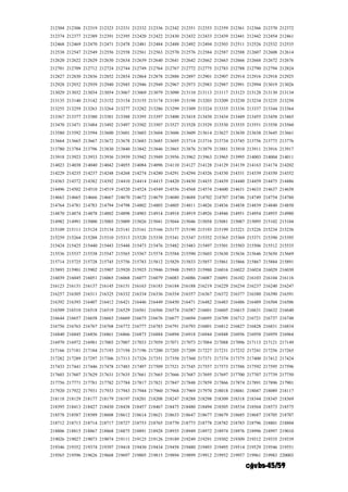 c„ôv bs-45/59
212304 212306 212319 212323 212331 212332 212336 212342 212351 212353 212359 212361 212366 212370 212372
212374 212377 212389 212391 212395 212420 212422 212430 212432 212433 212439 212441 212442 212454 212461
212468 212469 212470 212471 212478 212481 212484 212488 212492 212494 212503 212511 212526 212532 212535
212538 212547 212549 212556 212558 212561 212563 212570 212576 212584 212587 212588 212607 212608 212614
212620 212622 212629 212630 212634 212639 212640 212641 212642 212662 212663 212666 212668 212672 212676
212701 212709 212712 212724 212744 212749 212764 212767 212772 212775 212783 212788 212790 212794 212824
212827 212830 212836 212852 212854 212864 212878 212888 212897 212901 212907 212914 212916 212918 212925
212928 212932 212939 212940 212945 212946 212949 212967 212973 212983 212987 212991 212994 213019 213026
213029 213032 213034 213054 213067 213069 213079 213090 213110 213113 213117 213123 213128 213130 213134
213135 213140 213142 213152 213154 213155 213174 213189 213198 213203 213209 213230 213234 213235 213250
213255 213259 213263 213264 213277 213282 213286 213299 213309 213324 213335 213336 213337 213344 213364
213367 213377 213380 213381 213388 213395 213397 213400 213418 213430 213434 213449 213455 213458 213465
213470 213471 213484 213492 213497 213502 213507 213527 213528 213529 213530 213535 213551 213558 213560
213580 213592 213594 213600 213601 213603 213604 213606 213609 213614 213627 213630 213638 213645 213661
213664 213665 213667 213672 213678 213683 213685 213695 213714 213716 213734 213745 213756 213773 213776
213780 213784 213796 213830 213840 213842 213846 213865 213876 213879 213881 213910 213911 213916 213917
213918 213923 213933 213936 213939 213942 213949 213956 213962 213963 213965 213995 214003 214004 214011
214023 214038 214040 214042 214055 214084 214096 214110 214127 214128 214129 214139 214163 214174 214202
214229 214235 214237 214248 214268 214274 214280 214291 214294 214326 214330 214331 214339 214350 214352
214363 214372 214382 214392 214410 214414 214415 214420 214430 214435 214439 214440 214459 214475 214486
214496 214502 214510 214519 214520 214524 214549 214556 214568 214574 214600 214631 214633 214637 214658
214663 214665 214666 214667 214670 214672 214679 214680 214688 214702 214707 214746 214749 214754 214760
214764 214781 214783 214794 214798 214802 214803 214805 214811 214826 214836 214838 214839 214840 214850
214870 214874 214878 214882 214898 214903 214914 214918 214919 214926 214946 214951 214954 214955 214980
214982 214991 215000 215003 215009 215026 215041 215044 215046 215058 215081 215087 215095 215102 215104
215109 215111 215124 215134 215141 215161 215166 215177 215190 215193 215199 215221 215226 215234 215236
215259 215264 215288 215310 215313 215320 215338 215341 215347 215352 215365 215369 215371 215390 215395
215424 215425 215440 215443 215448 215473 215476 215482 215483 215497 215501 215503 215506 215512 215535
215536 215537 215538 215547 215565 215567 215574 215584 215590 215603 215630 215636 215646 215650 215669
215714 215725 215728 215745 215756 215783 215812 215829 215833 215857 215861 215866 215867 215884 215891
215893 215901 215902 215907 215920 215925 215946 215948 215953 215980 216016 216022 216024 216029 216030
216039 216045 216051 216065 216068 216077 216079 216083 216086 216087 216091 216102 216103 216104 216116
216123 216131 216137 216145 216151 216163 216183 216184 216188 216219 216229 216234 216237 216240 216247
216257 216305 216311 216325 216332 216334 216336 216354 216357 216367 216372 216377 216380 216390 216391
216392 216393 216407 216412 216421 216446 216449 216450 216471 216482 216483 216486 216489 216504 216506
216509 216510 216518 216519 216529 216561 216566 216574 216587 216601 216605 216615 216631 216632 216640
216644 216657 216658 216663 216669 216675 216676 216677 216694 216695 216709 216712 216721 216737 216748
216756 216763 216767 216768 216772 216777 216783 216791 216793 216801 216812 216827 216828 216831 216834
216840 216845 216856 216861 216866 216873 216884 216894 216918 216944 216948 216956 216958 216959 216964
216970 216972 216981 217003 217007 217033 217059 217071 217073 217084 217088 217096 217113 217121 217149
217166 217181 217184 217193 217194 217196 217200 217205 217209 217227 217231 217232 217241 217256 217265
217282 217289 217297 217306 217313 217326 217351 217358 217360 217371 217374 217375 217400 217412 217424
217433 217441 217446 217478 217483 217497 217509 217521 217545 217557 217573 217586 217592 217595 217596
217603 217607 217629 217631 217635 217661 217665 217666 217687 217695 217697 217700 217707 217739 217750
217756 217771 217781 217782 217784 217817 217821 217847 217848 217859 217866 217874 217891 217896 217901
217920 217922 217931 217933 217943 217944 217960 217968 217969 217970 218018 218041 218047 218089 218117
218118 218129 218177 218179 218197 218201 218208 218247 218288 218298 218309 218318 218344 218345 218369
218395 218413 218427 218430 218438 218457 218467 218475 218480 218494 218505 218534 218564 218573 218575
218578 218587 218589 218608 218612 218614 218621 218633 218647 218677 218679 218685 218687 218705 218707
218712 218713 218714 218717 218727 218753 218765 218770 218773 218778 218782 218783 218796 218801 218804
218806 218815 218867 218868 218875 218891 218928 218935 218949 218972 218974 218976 218996 218997 219010
219026 219027 219073 219074 219111 219125 219126 219189 219249 219291 219302 219309 219312 219335 219339
219346 219352 219374 219397 219418 219430 219434 219458 219480 219493 219495 219514 219529 219546 219551
219565 219596 219626 219668 219697 219805 219815 219894 219899 219912 219952 219957 219961 219983 220003
 