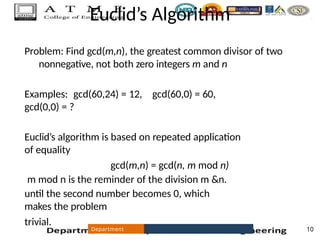 bcs401-analysis and design of algorithms-ppt-module1-pptx | PPTX
