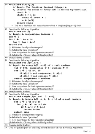 Bcs401 BCS401 ADA First IA Test Question Bank.pdf