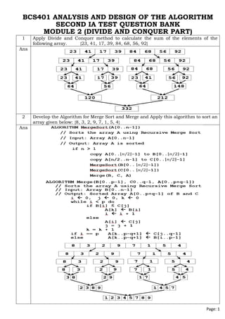 BCS401 ADA Second IA Test Question Bank.pdf
