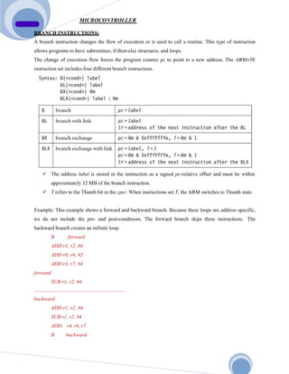 BCS402    MICROCONTROLLERS   MODULE    2