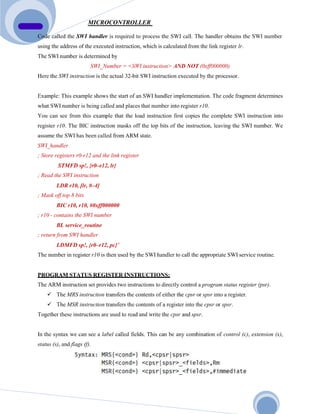 BCS402    MICROCONTROLLERS   MODULE    2