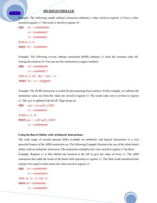 BCS402    MICROCONTROLLERS   MODULE    2