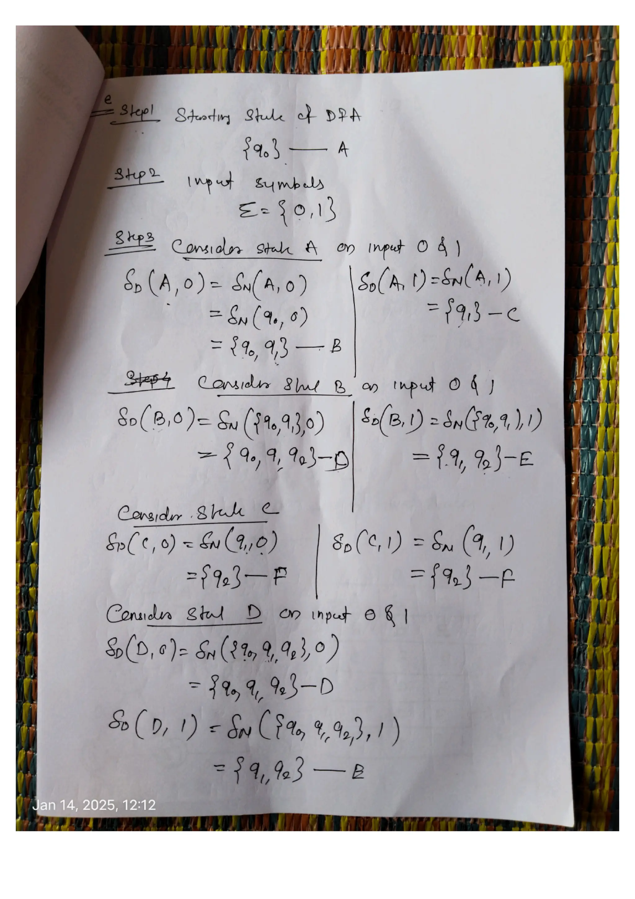 BCS503 Model Question Paper Solution Theory of Computation