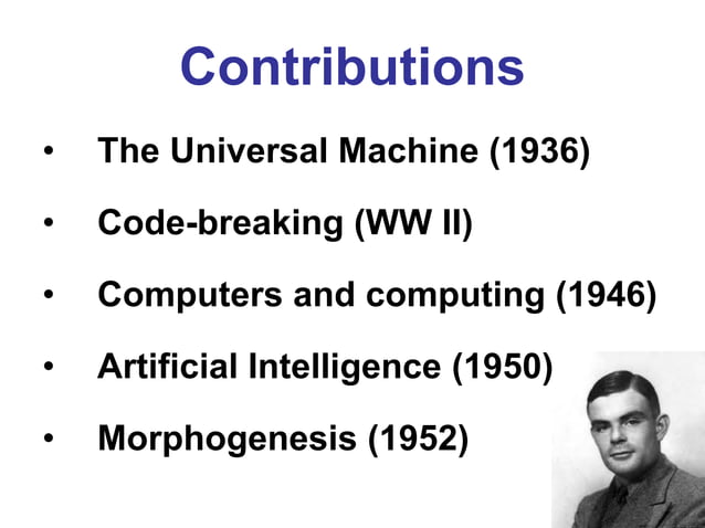 Alan Turing: Founder of Computer Science | PDF