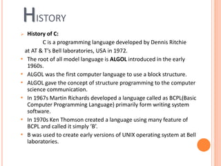 C programming | PPTX