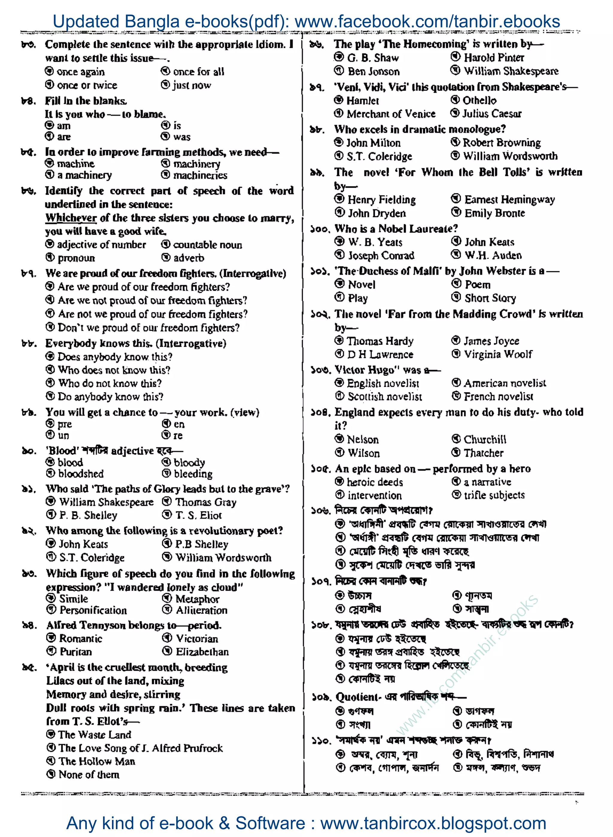 w
w
w
.fb.com
/tanbir.ebooks
Updated Bangla e-books(pdf): www.facebook.com/tanbir.ebooks
Any kind of e-book & Software : www.tanbircox.blogspot.com
 