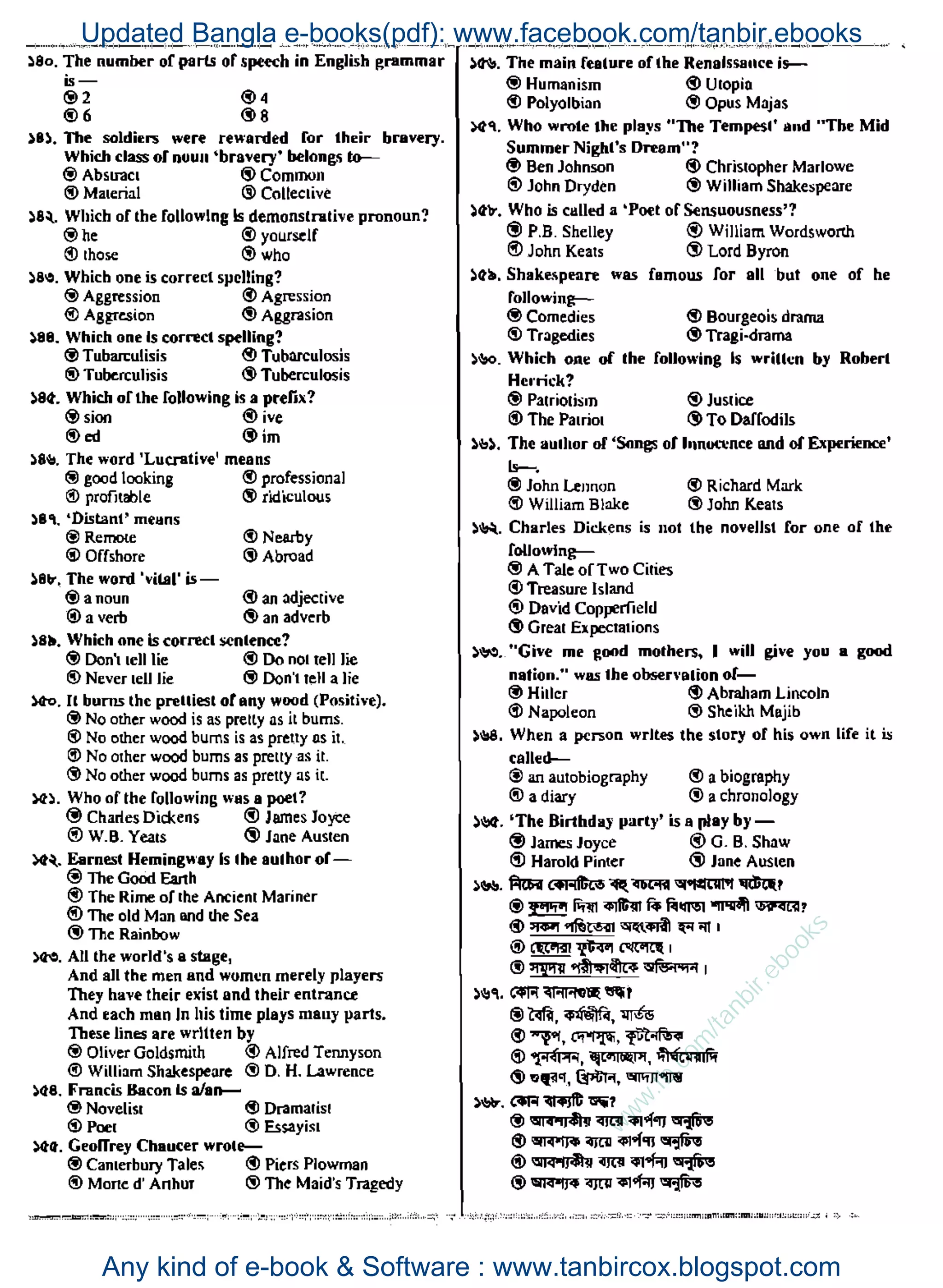 w
w
w
.fb.com
/tanbir.ebooks
Updated Bangla e-books(pdf): www.facebook.com/tanbir.ebooks
Any kind of e-book & Software : www.tanbircox.blogspot.com
 