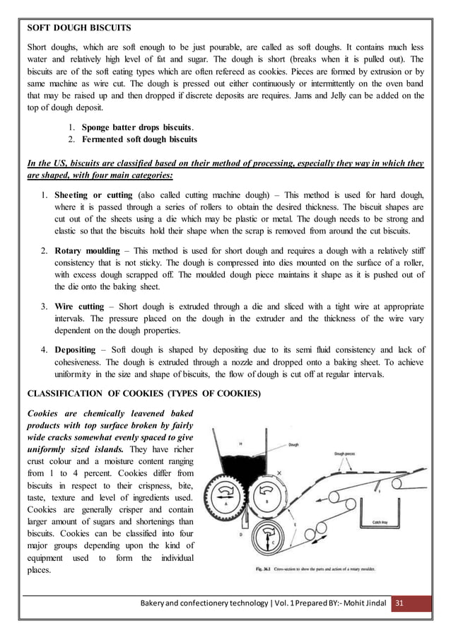 Bakery Commodities Notes.pdf BAKERY AND CONFECTIONERY TECHNOLOGY notes | DOCX