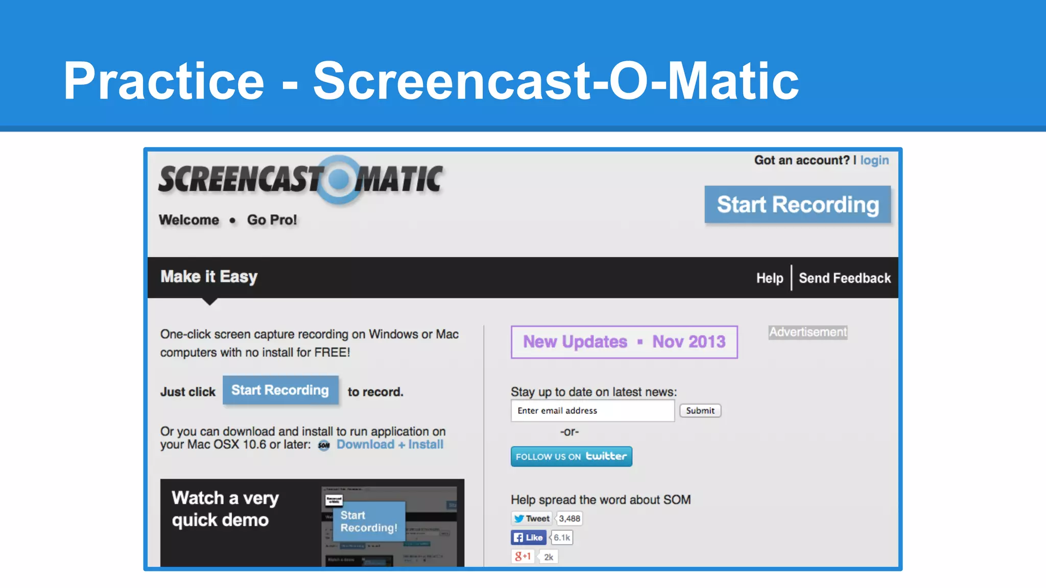 Practice - Screencast-O-Matic
 