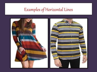 Examples of Diagonal Lines
 