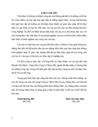 2
LỜI CẢM ƠN
Trên thực tế, không có thành công nào mà không gắn liền với những sựhỗ trợ
dù ít hay nhiều, dù trực tiếp hay ...