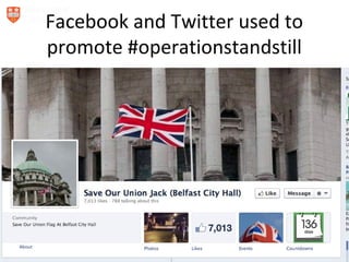 Social media, sousveillance and civil unrest in the United Kingdom
